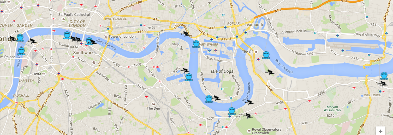 Creek Map Near Me Thames-River-Crawl-Map - London Pub Crawls